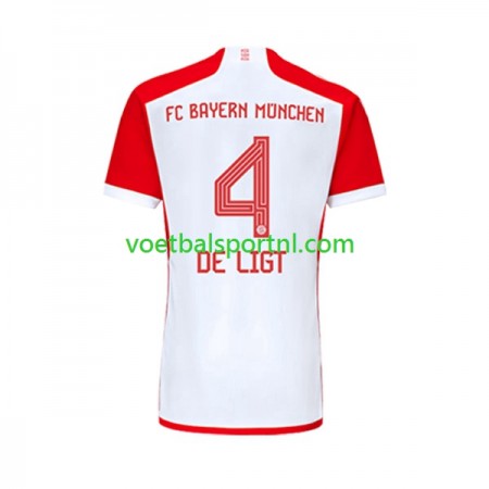Bayern München Matthijs de Ligt 4 Thuis Shirt 2023-24